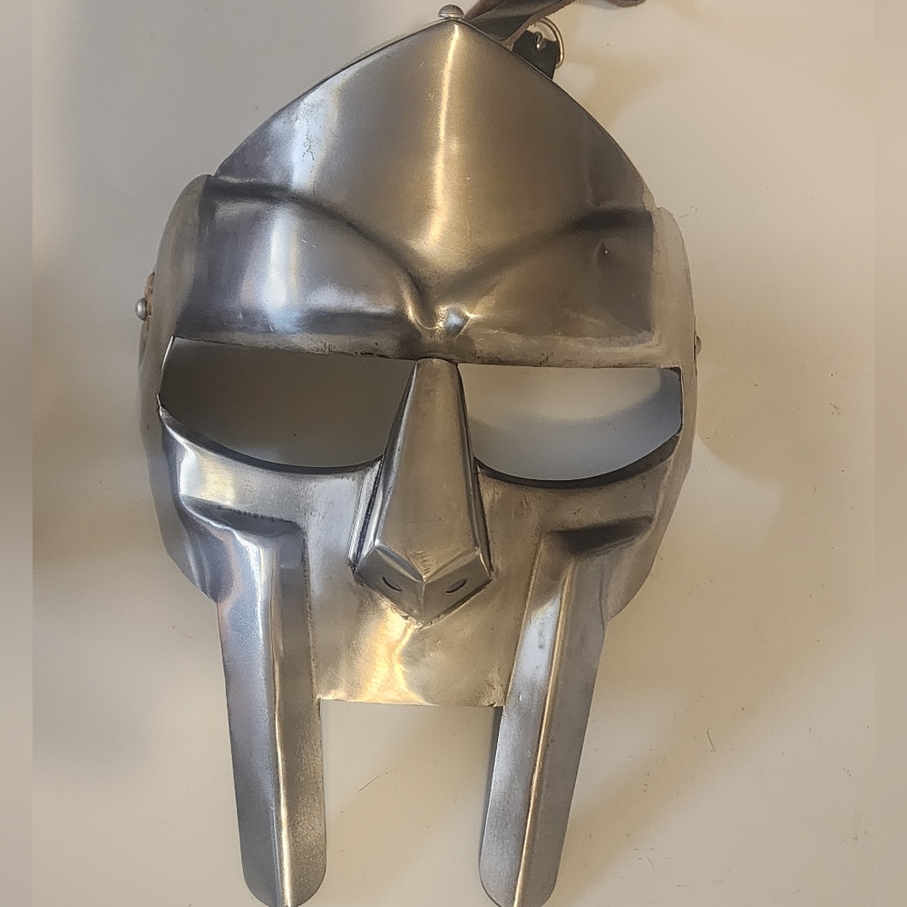 Hand Made MaMF Doom Gladiator Mask Adult Steel Cosplay Collectible Face Armor